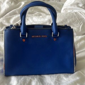 Bright Blue MK Bag